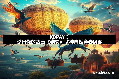 KDPAY：说出你的故事《猎刃》武神自然会眷顾你